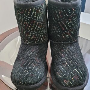 Kids UGG boots black size 12